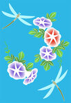 日式花纹           