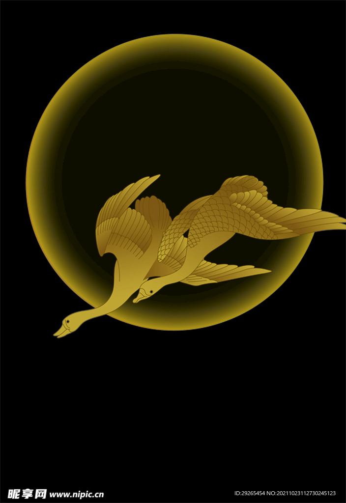 日式花纹           