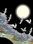 日式花纹           
