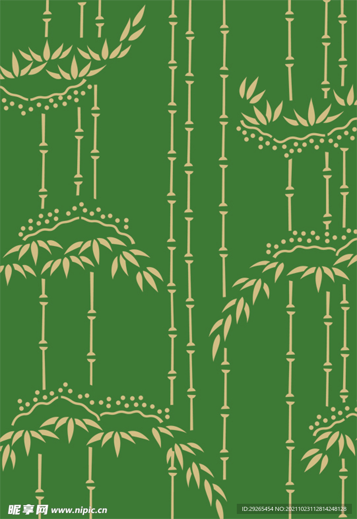 日式花纹           