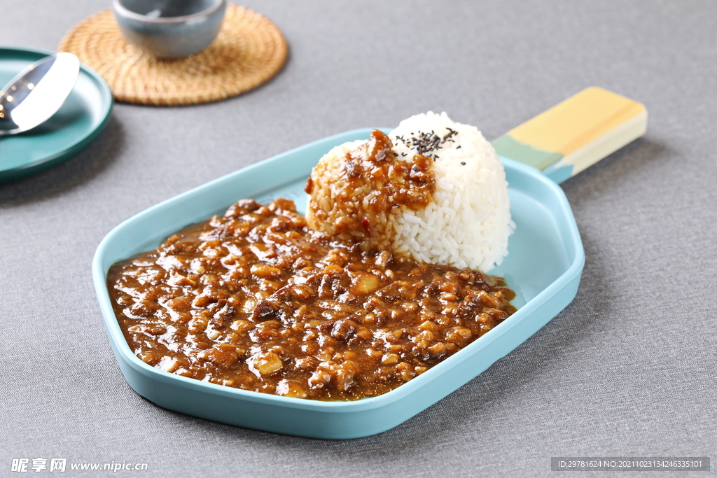 肉沫拌饭