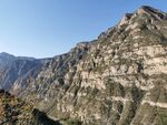 层叠的山
