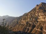 黄昏的山峦