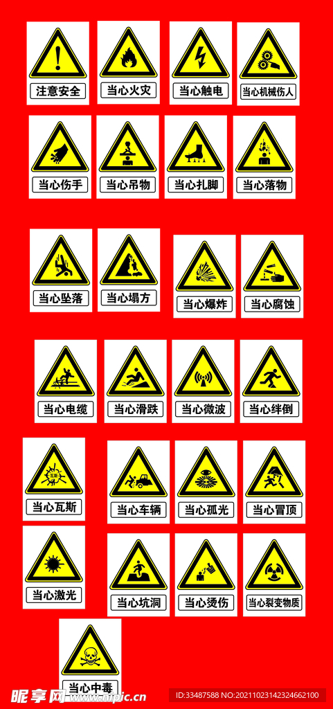各类标识