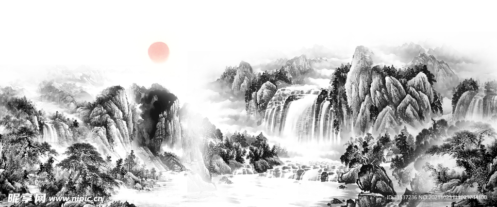 山水画