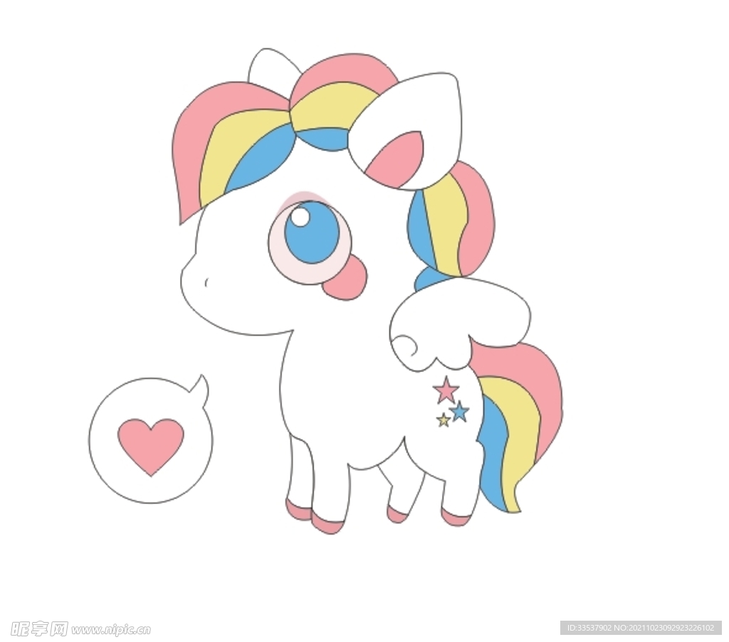 彩虹马独角兽