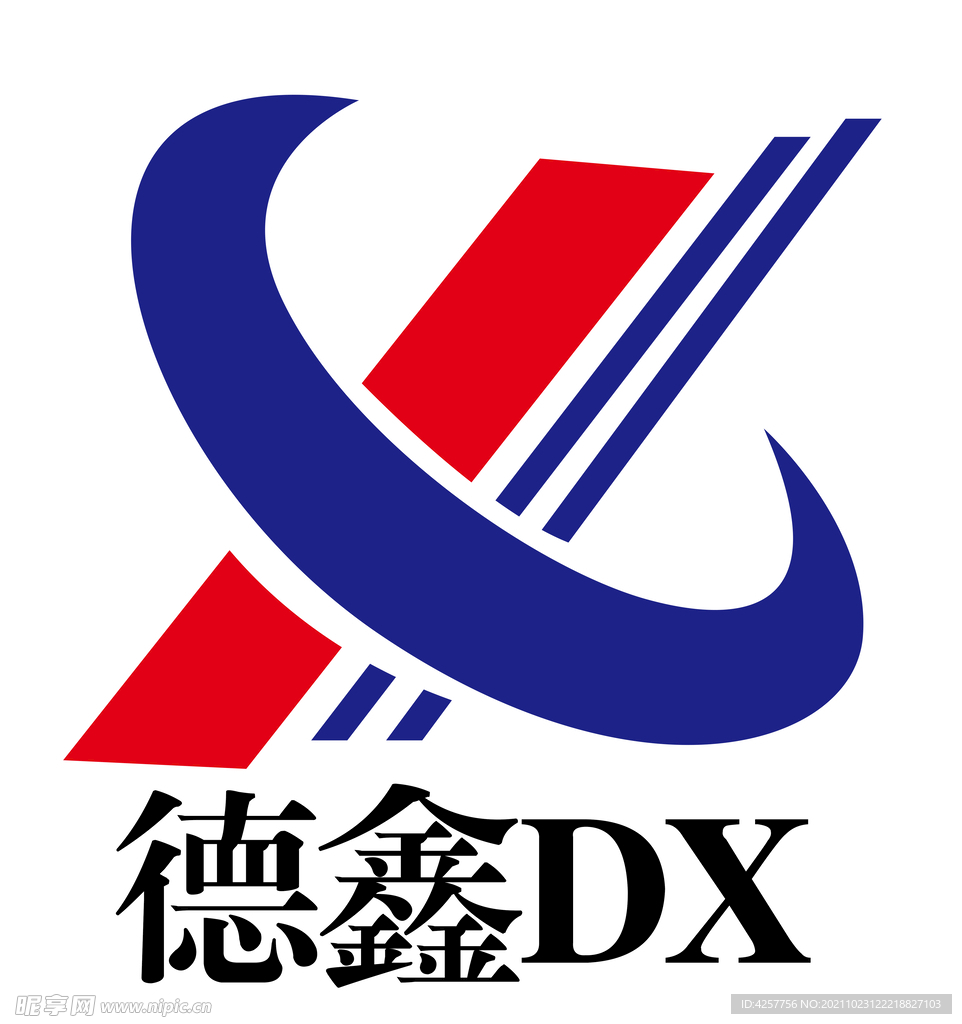 dx字母组合的logo设计图片