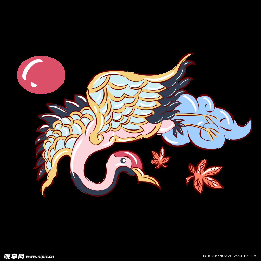 仙鹤素材