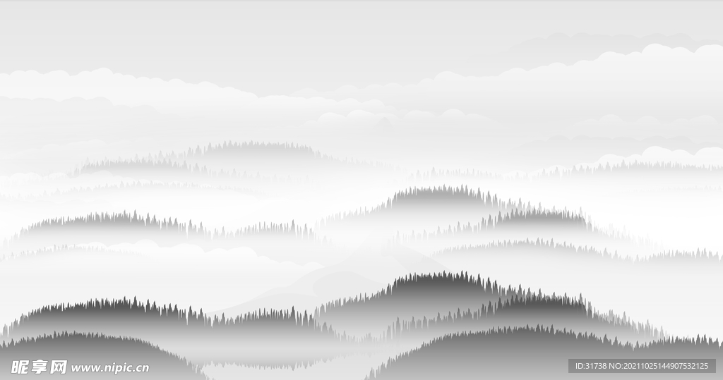 水墨画