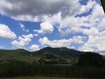 蓝天白云 武功山