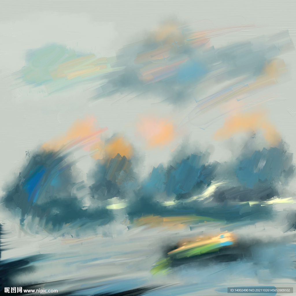 抽象装饰画