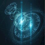 科技未来仪表盘HUD界面UI
