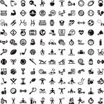 健身类型图标icon集合