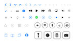 IOS线状icon图标集