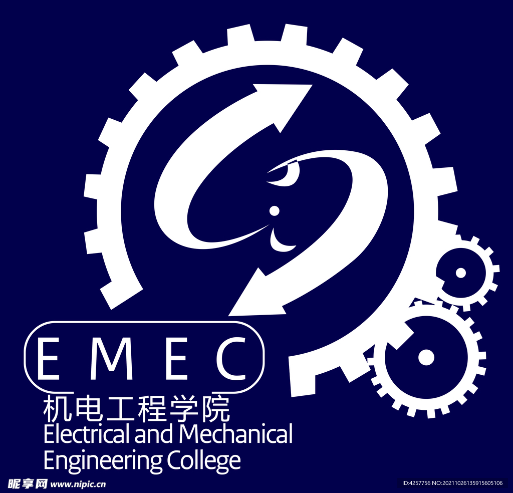 机电工程学院logo标志