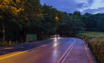 杭州道路夜景