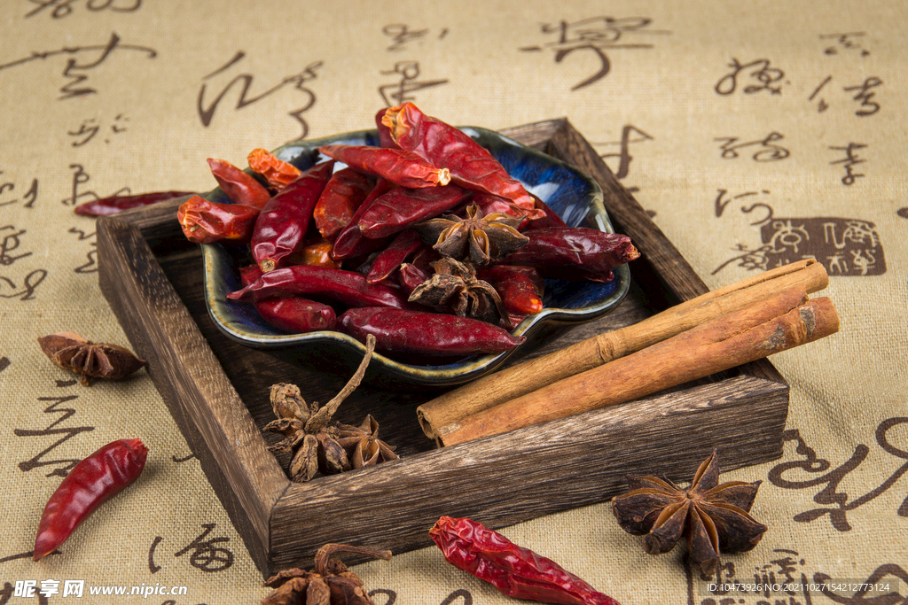 传统美食佐料摄影图片