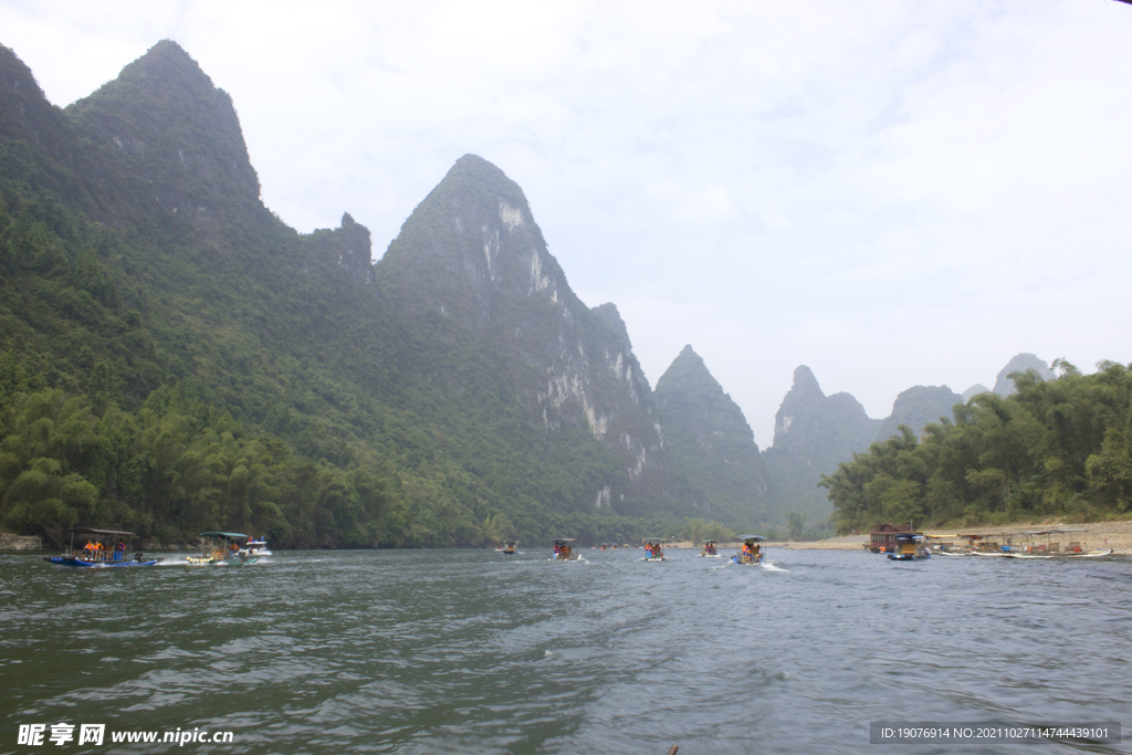 桂林山水 山水景色 奇峰 阳朔