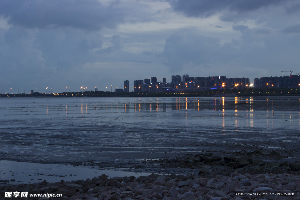 海边风光 品质 夜景