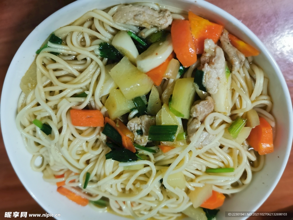 肉丝面
