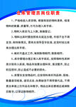 仓库管理员制度展板