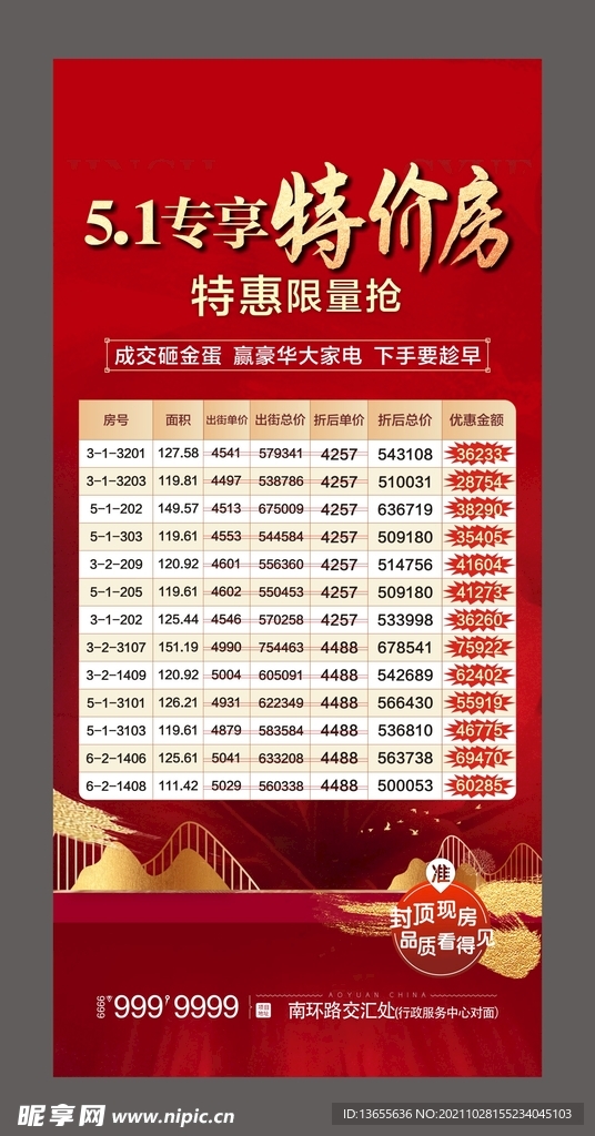 5.1专享特价房源