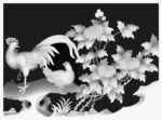 精雕鸡菊