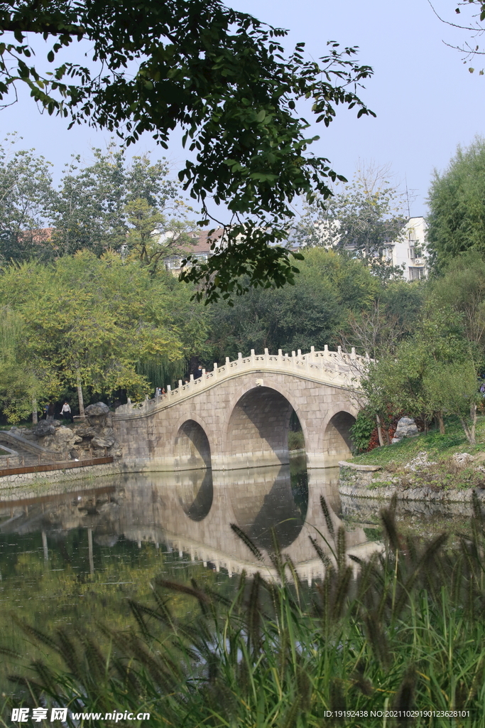 龙潭中湖风景 