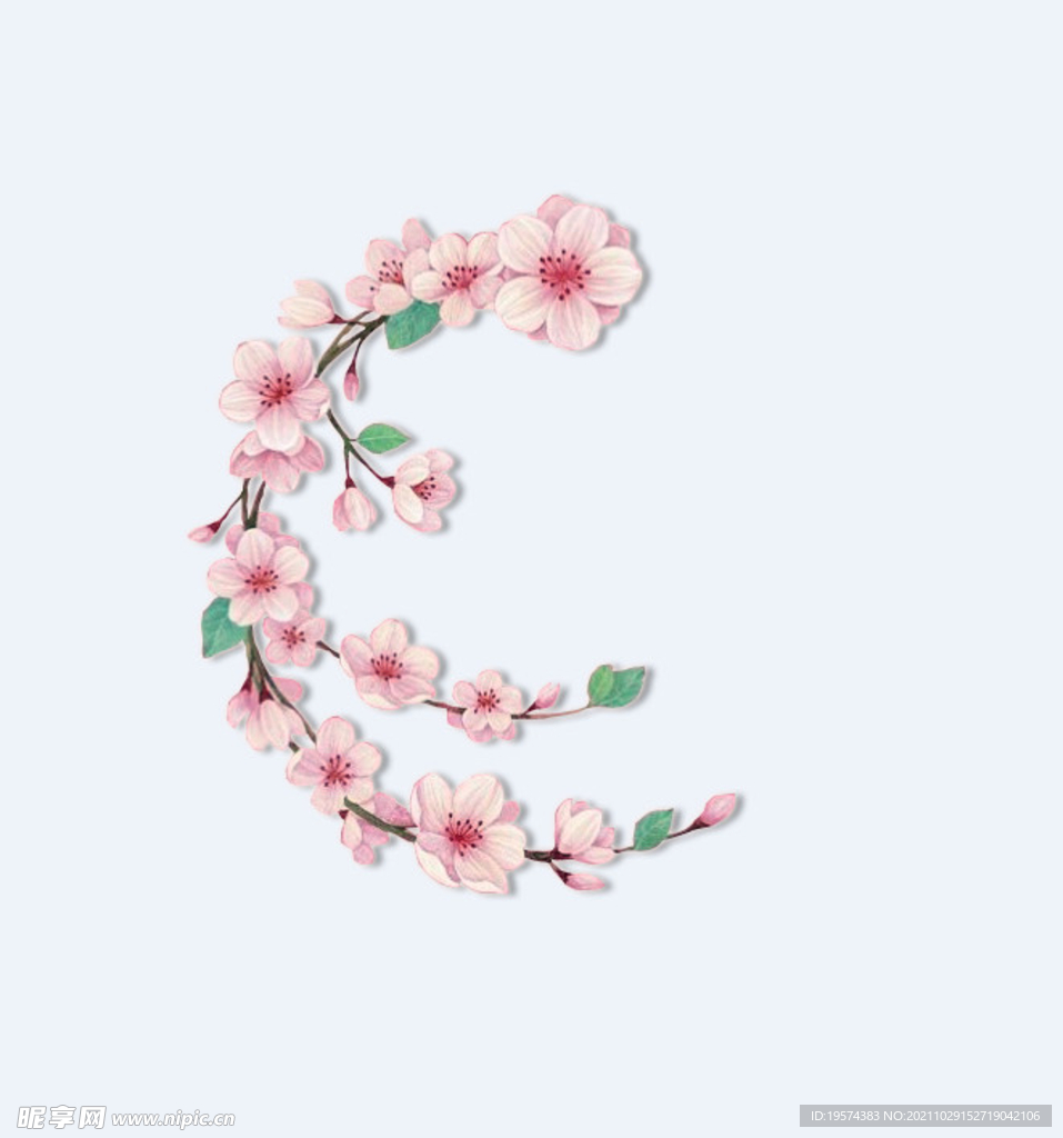 花环婚礼装饰图案