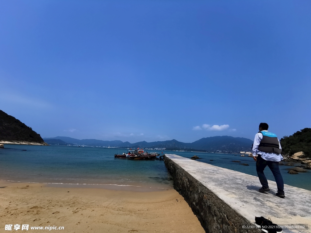 海边 大海