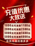 充值优惠大放送