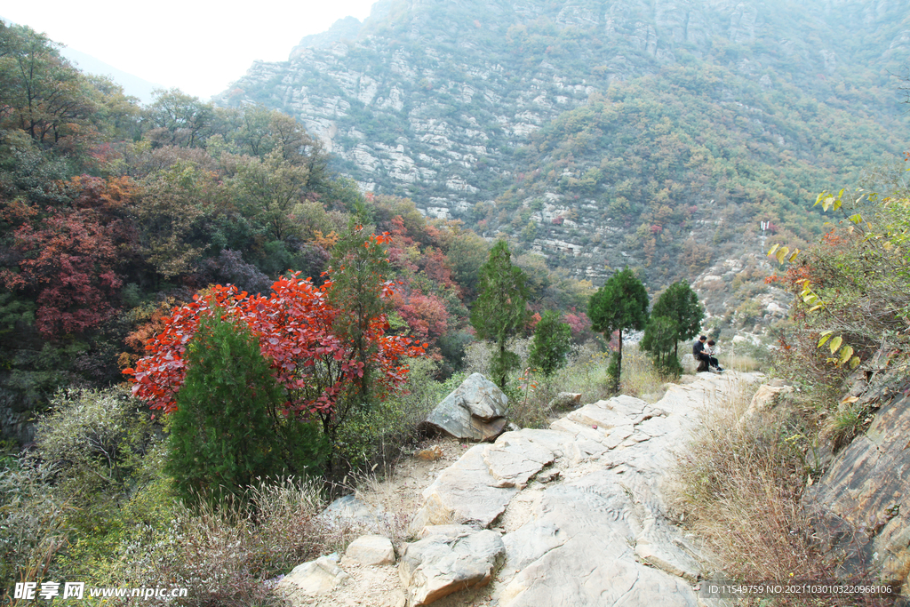 嵩山秋景