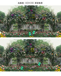 绝句花园美景风景flash视频