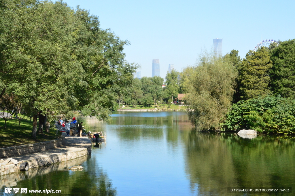 龙潭中湖风景