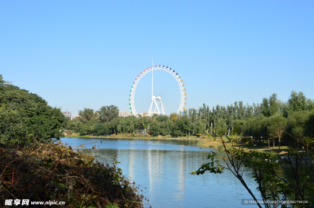 龙潭中湖风景