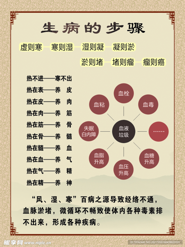 中医文化 生命的步骤
