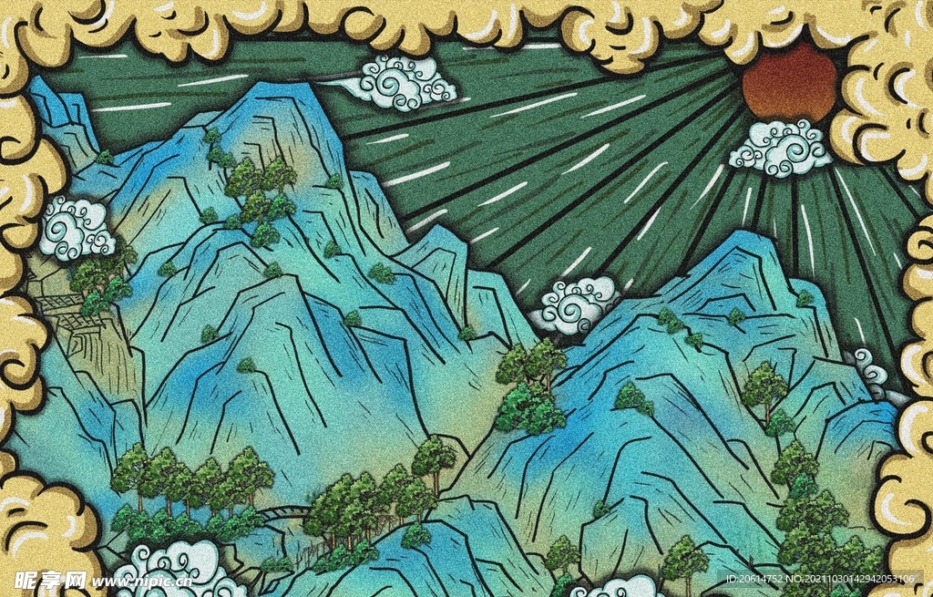 壮丽的大好河山