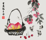 吉庆福寿图