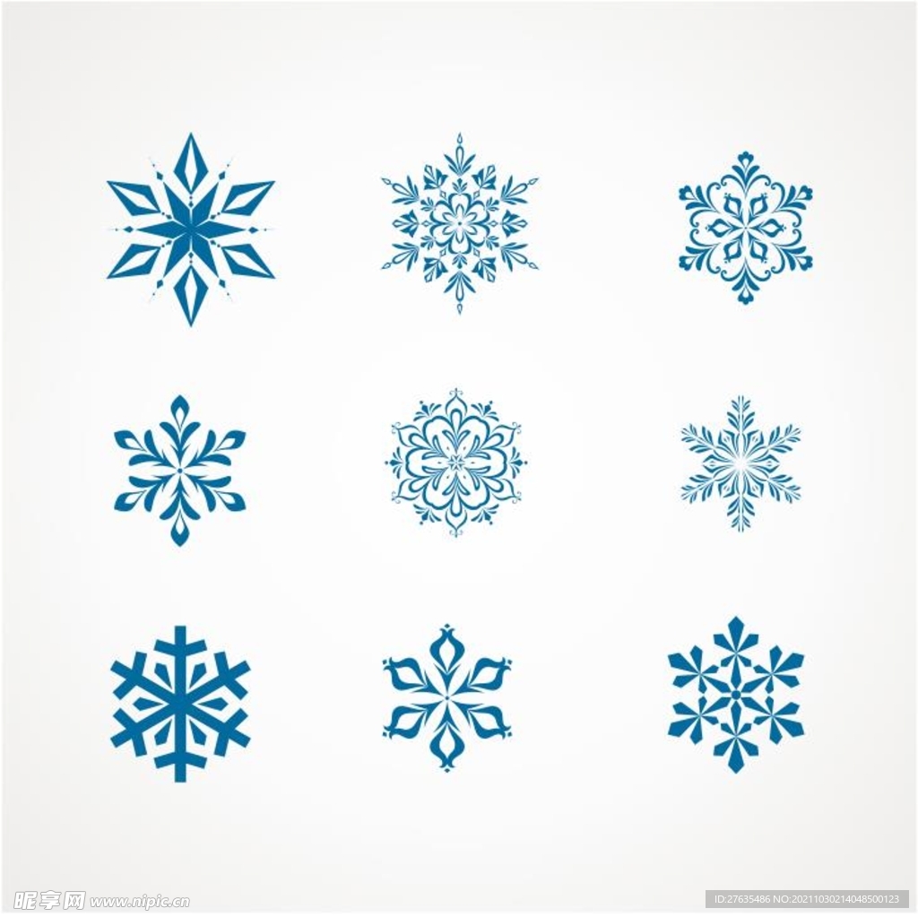 雪花花纹