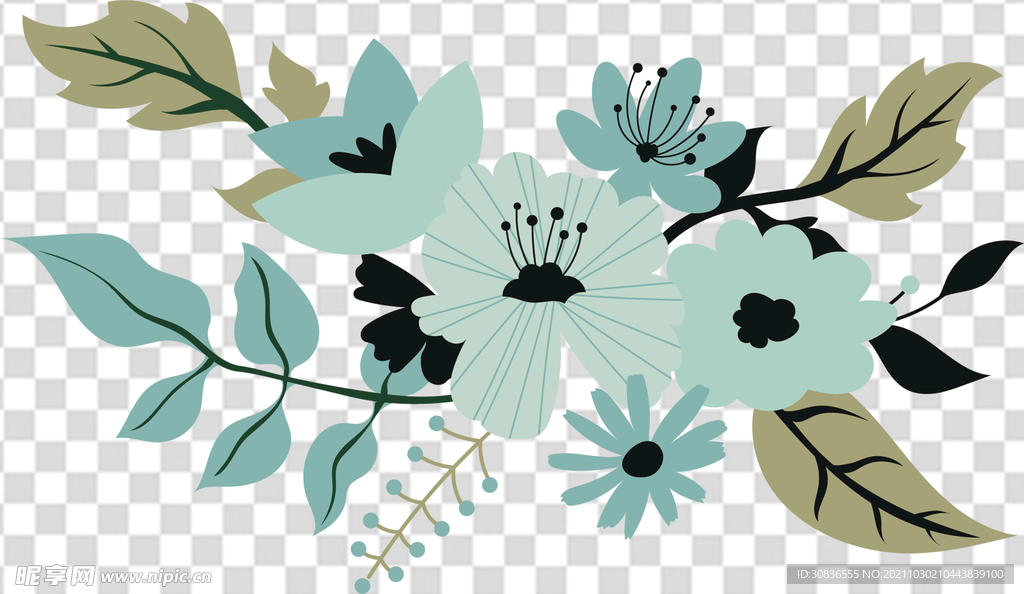 花 