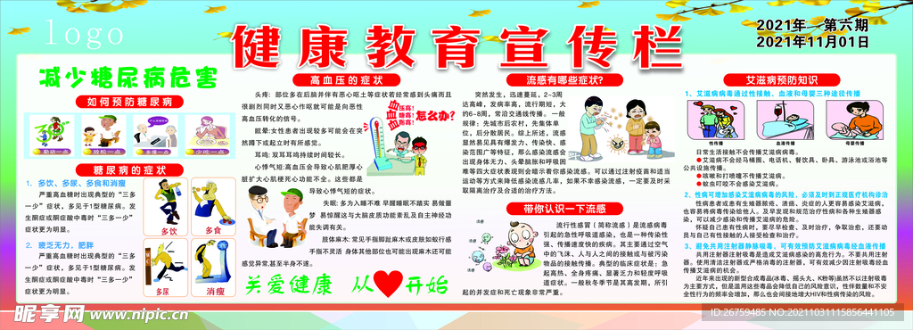 健康教育宣传栏