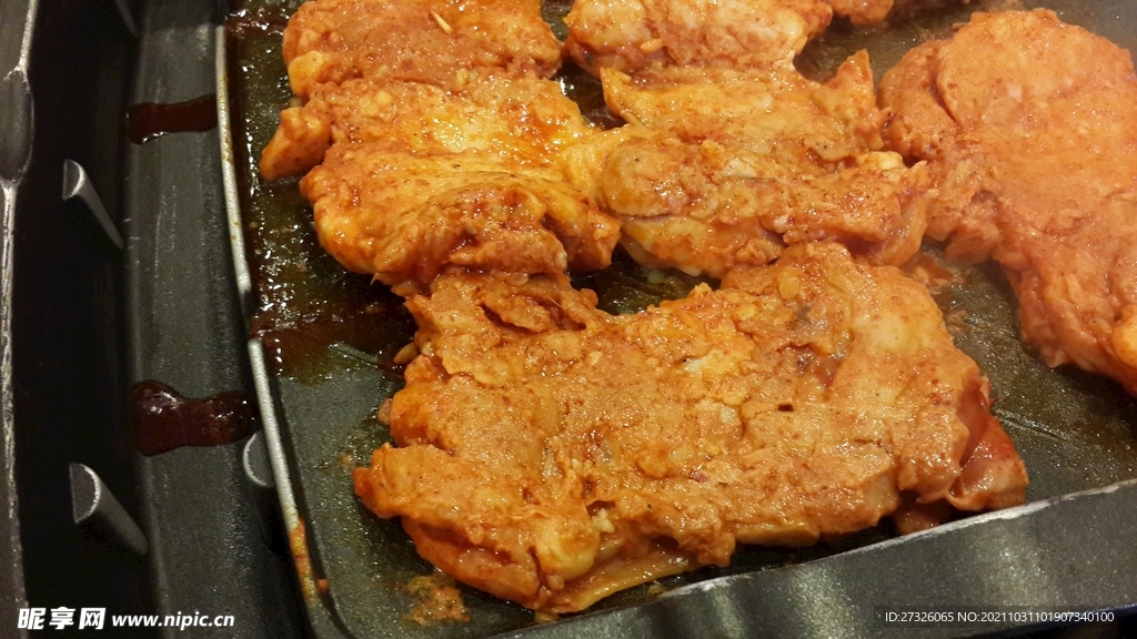 烤鸡 