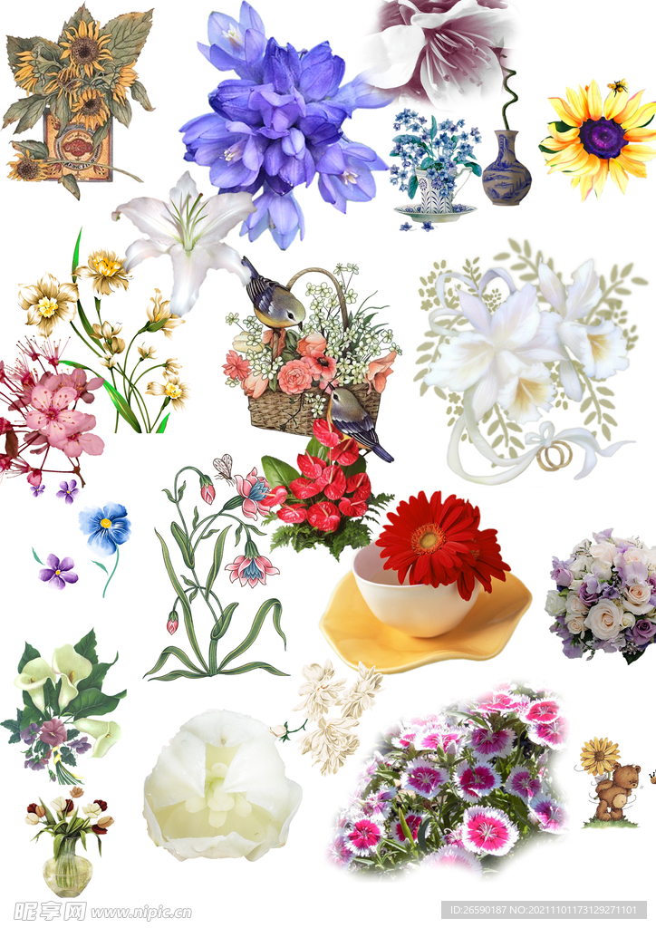 花