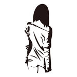 背影女
