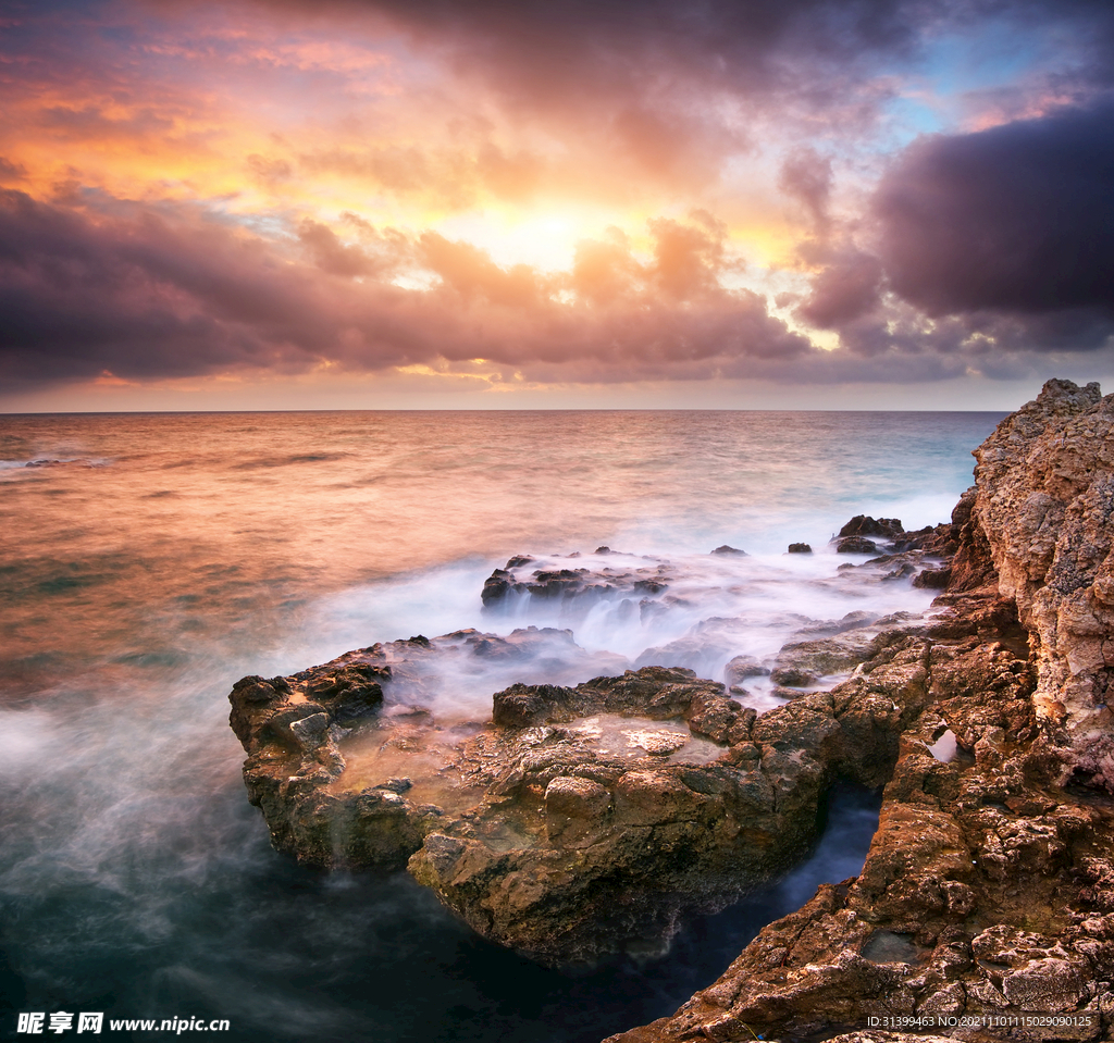 海边背景           