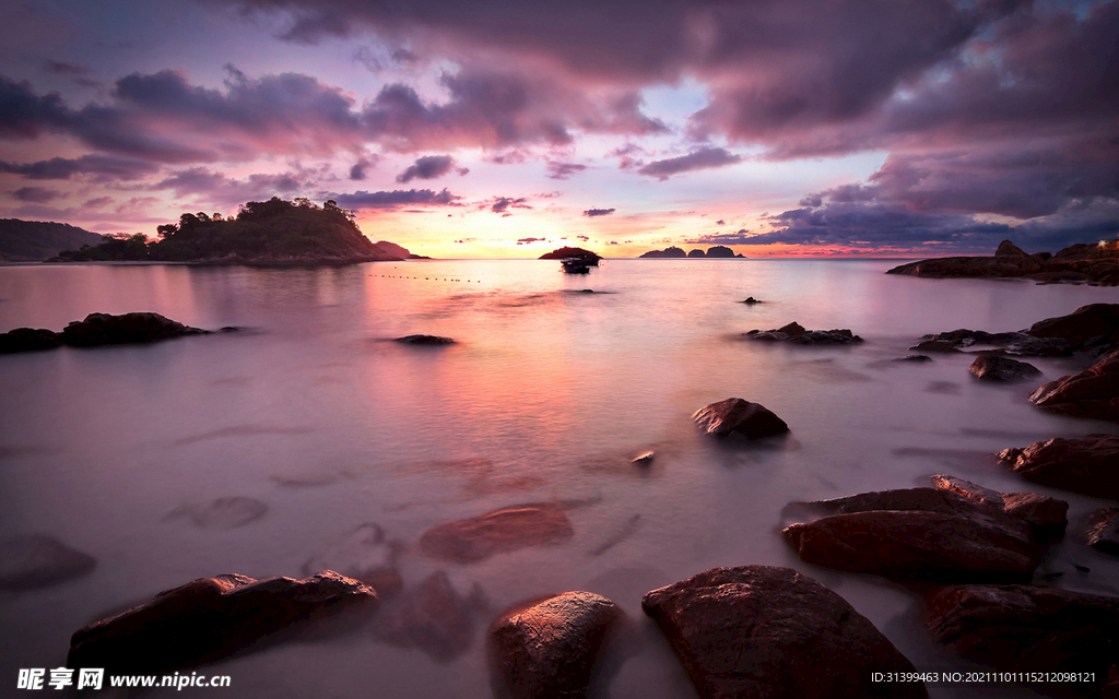 海边背景           