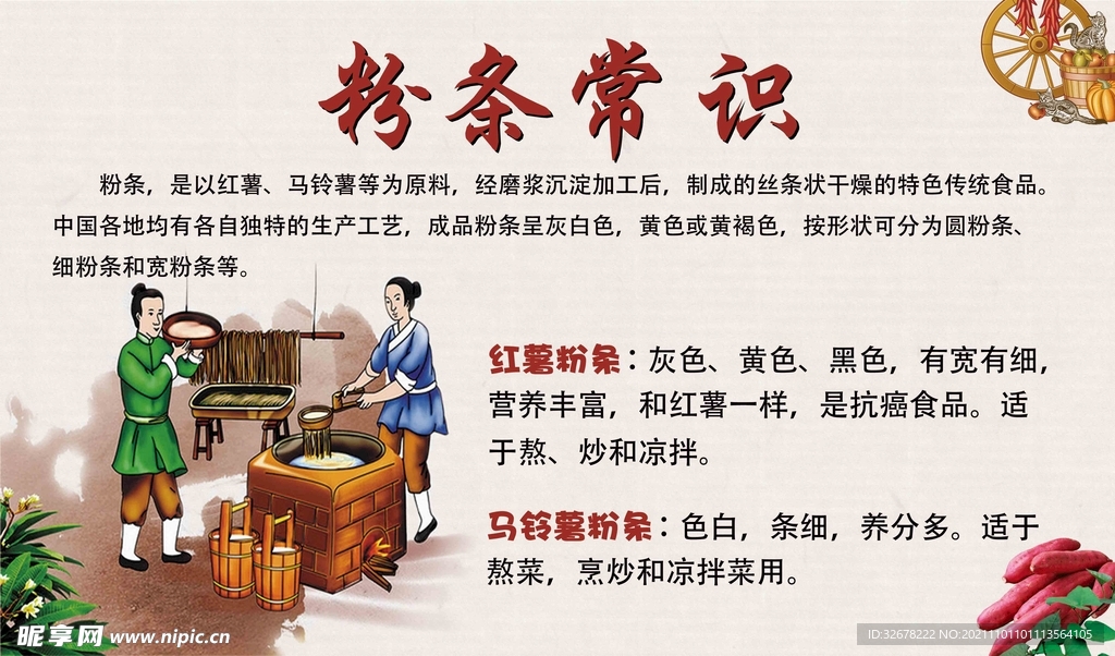粉条海报