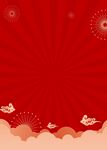 创意红色背景