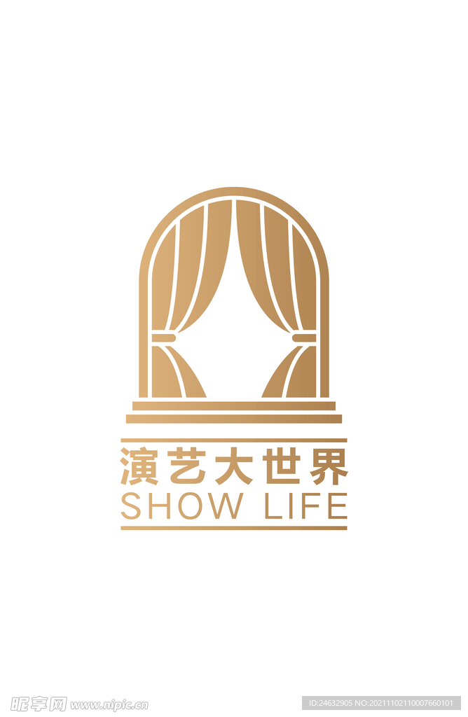 演绎大世界logo