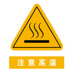 注意高温矢量图